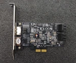 Siig Dp Sata 6GB/S 4-PORT SC-SA0R11-S1. Fixed Price $34.99.
