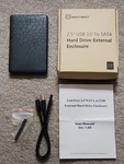 Syba Iocrest 2.5 Sata Hdd/ssd External Hard Drive Enclosure With Usb 3.0 Cable. Fixed Price $5.00.