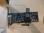 Creative Sound Blaster X-fi Pci (SB0730) Card. Fixed Price $65.00.