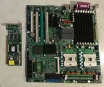 Supermicro X6DHT-G Dual Xeon Server Motherboard W/ Adaptec AAR-2020SA. Fixed Price $99.99.