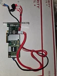 Lsi Megaraid Sas 9260CV-4I W/ L2-25391-02B Cache Module + Cables. Fixed Price $24.99.