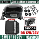 Car Refrigerator Dc Compressor Secop BD1.4F W/ 12V 24V 101N2040 Controller Dw. Fixed Price $74.99.