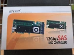 New, Areca, ARC-1883IX-16, Pcie Card,sas/sata Raid Adaptors 12GB/S,16PT, Cac. Fixed Price $550.00.