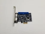Rosewill PI4JMB363X2A Pci Express X1 2-PORT Esata Raid Card. Fixed Price $29.99.