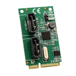 2 Port Mini Pcie To Sata Iii Controller Card Asmedia ASM1061 Chipset. Fixed Price $25.26.