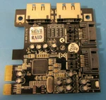 Masscool XWT-PCIE10 Pci-express 4-PORT Sata Ii Card Without Bracket. Fixed Price $10.00.