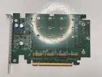 Dell DPWC400 Quad M.2 Pcie Solid State Drive Storage Adapter Card 6N9RH PHR9G. Fixed Price $40.79.