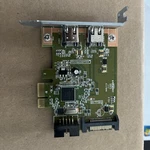 Hp Dual Port Firewire Ieee Pci Express X1 Card W/ Low Profile 628008-001 H5-4(4). Fixed Price $20.00.