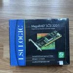 Lsi Logic Megaraid Scsi 320-1 ULTRA320 Adapter Pci Card New Sealed Box. Fixed Price $159.99.