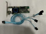 ASR-6405 Adaptec 512MB Cache 4-PORT Sas Sata 6GBPS W/ Cable. Fixed Price $34.99.