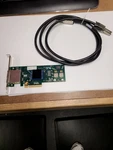 Atto Expresssas H680 Pcie 6GB/S Raid Hba Controller Dual Port SFF-8088. Fixed Price $150.00.