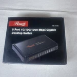 Rosewill RC-410X 8 Port Gigabit Desktop Switch 10/100/1000 Mbps Qos Power Saving. Fixed Price $24.00.