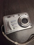 Hp Photosmart M547 6.2MP Digital Camera - Silver Tested Works. Fixed Price $24.99.
