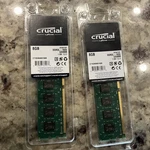 Crucial 16GB (2X8GB) DDR3L-1600 Udimm Desktop Ram PC3-12800 Modules. Fixed Price $40.00.