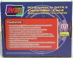Syba Pci Express To Sata Ii Controller Card SD-SA2PEX-2IR Serial. Fixed Price $9.95.