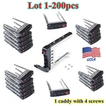 Lot Supermicro SB16105 2.5" Sas/sata Hard Drive Tray Ssd Caddy MCP-220-00047-0B. Fixed Price $86.10.