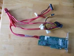 Lsi SAS9207-4I4E H3-25434-00G Sas/sata Pci-e Hba Controller Low Profile W/cables. Fixed Price $59.95.