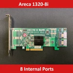 Areca ARC-1320-8I Pcie 2.0 X8 8-PORTS 6G Sas Non Raid Host Adapter.. Fixed Price $99.00.