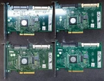 Lot Of 4 Dell UCS-61 Sas Raid Controller Card JW065. Fixed Price $54.99.