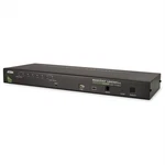 Aten 8-PORT USB/PS2 Combo Kvm Switch With Peripheral Support CS1708A (black). Fixed Price $505.07.