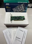 3WARE Escalade 8006-2LP Pci-x 2-PORT Sata 1.5GB/S Raid Controller W/box/manual. Fixed Price $19.00.