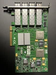 Atto Technology FC44ES Quad-channel 4GB/S Fibre Pcie Host Adapter Fr Shp. Fixed Price $65.00.