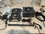 Evga 650W Modular Gold Power Supply 210-GQ-0650 & Nzxt H200 Fans. Fixed Price $95.00.
