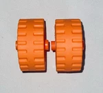 Bright Starts Giggling Safari Walker Replacement Part 2 Rear Wheels. Fixed Price $9.99.