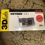 Vgt 3DLABS Oxygen VX1 32MB Agp Graphics Card Glint R3 Chipset-new Box Sealed!. Fixed Price $59.95.