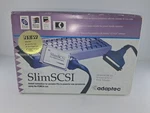 Vintage Adaptec Slimscsi APA-1460 Pcmcia Fast SCSI-2 Adapter Kit Box. Fixed Price $79.95.
