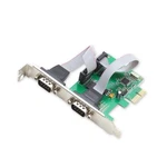 Syba SIPEX15037 2-PORT Serial Pcie Card Full/low Profile. Fixed Price $18.67.
