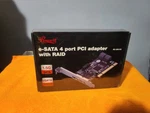 Rosewill E-sata 4 Port Pci Adapter With Raid RC-209-EX Brand New Sealed. Fixed Price $15.00.