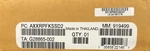 Intel AXXRPFKSSD2 Raid Cache With Fast Path *i/o New Open Box. Fixed Price $160.00.
