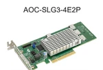 Genuine Supermicro AOC-SLG3-4E2P 4-PORT GEN-3 Internal Nvme Host Bus Adapter. Fixed Price $94.95.