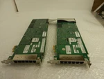 2X + Ribbon Dialogic Card Analog Telcom Fax Pcie D120JCT-LSE 12-PORT A00-0318JP. Fixed Price $169.99.