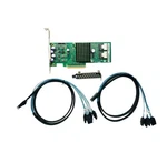 Supermicro 9207-8I P20 Ports It Mode Pcie 6GB/S + 2*90CM SFF8087 Sata Cable Us. Fixed Price $39.88.