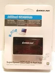 Iogear Superspeed Usb 3.0 4-PORT Hub GUH374. Fixed Price $49.95.