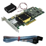 Adaptec ASR-5405Z Sas/sata Raid Controller + Bbu ZMM-100CC Cable #1 Low.... Fixed Price $117.80.