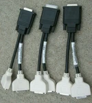 Lot Dell 0H9361 DMS-59 Dual Dvi-i Video Monitor Y Splitter Adapter Cables. Fixed Price $14.00.