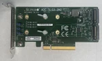 Supermicro AOC-SLG3-2M2-O Pcie Add-on Card For To Two Nvme Ssds. Fixed Price $55.00.