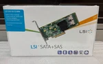 New Lsi Sas 9212-4I4E 6GB/S Sata Raid Controller Card. Fixed Price $40.00.