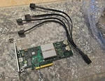 Dell 3P0R3 Perc H310 6GBPS Sas/sata Raid Controller Card W/ 483508-003 Cable. Fixed Price $49.00.