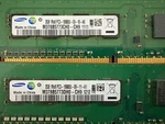 Samsung M378B5773CH0-CH9 2GB 1RX8 PC3-10600U Memory Module Ram 497157-D88. Fixed Price $5.00.