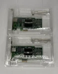 Lot Of 2 Intel PRO/1000 Port 1GB Network Adapter EXPI9400PT 868969 Full Hgt. Fixed Price $29.99.