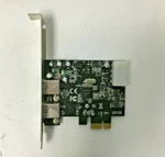 Startech 2-PORT Pcie Superspeed Usb 3.0 Uasp Expansion Card Adapter PI40200-2X2D. Fixed Price $17.49.