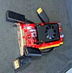 Windows 11 Video Card X2 Display Ports + 2HDMI Adapters Nvidia Pci-e 2.0 Dell. Fixed Price $29.94.