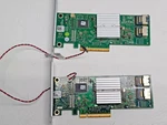 (lot Of 2) Dell Perc H310 6GB/S Sas/sata Raid Controller Cards HV52W 3P0R3 Pcie. Fixed Price $45.00.