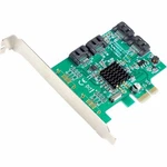 Syba Port Sata Controller Gbps Pci-e 2.0 X1 Card SI-PEX40064. Fixed Price $21.44.