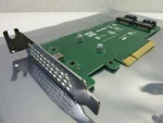 Hp Sata M.2 Dual Drive Pcie Riser Card 759238-001 / 759505-001 Low Profile. Fixed Price $95.00.