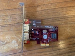 Addonics ADSA3GPX1-2E Pci Express Esata And Ii Port Raid Control. Fixed Price $20.00.